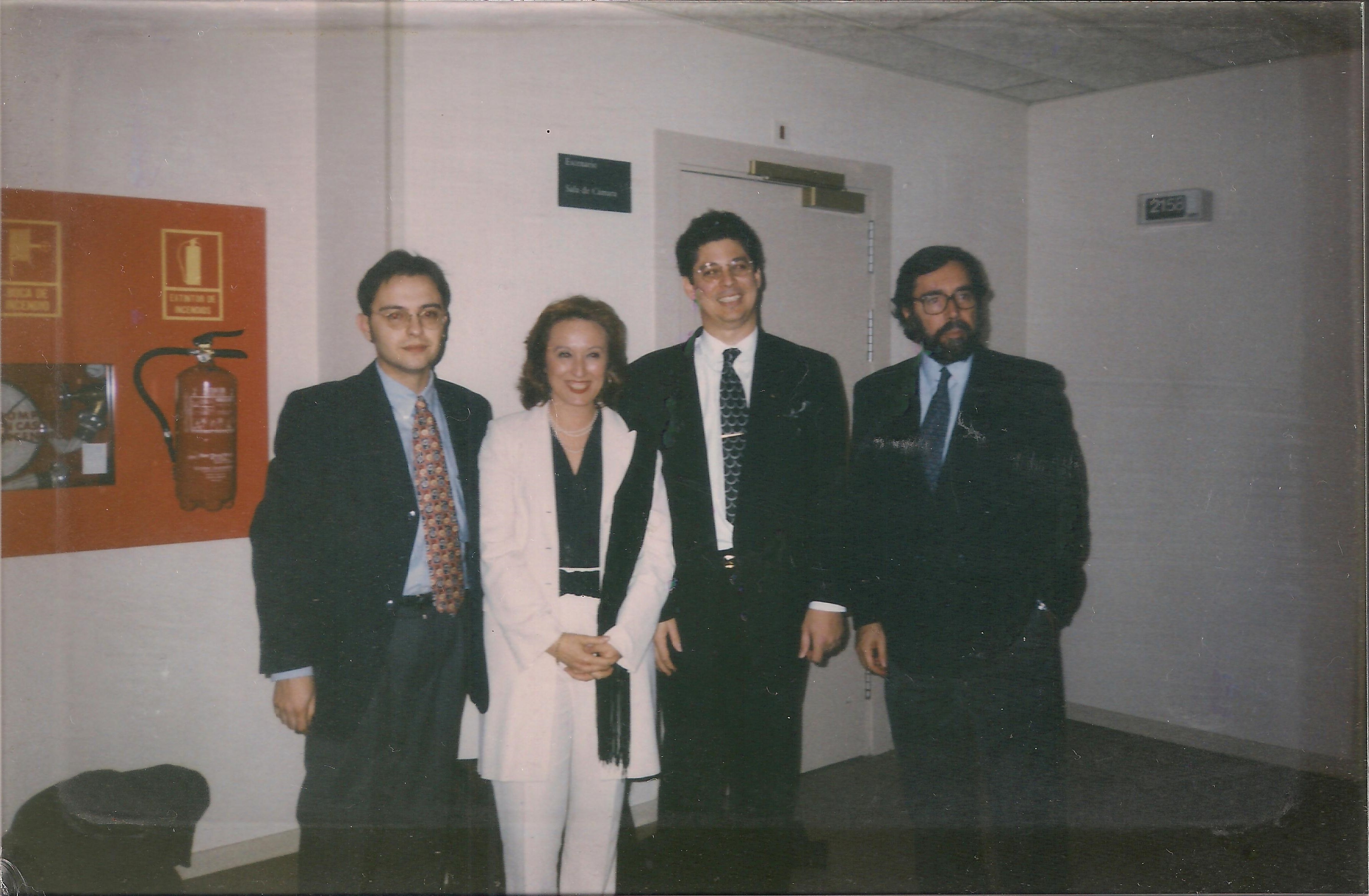 Zulema de la Cruz, Leonel Morales, Jorge Fernández Guerra